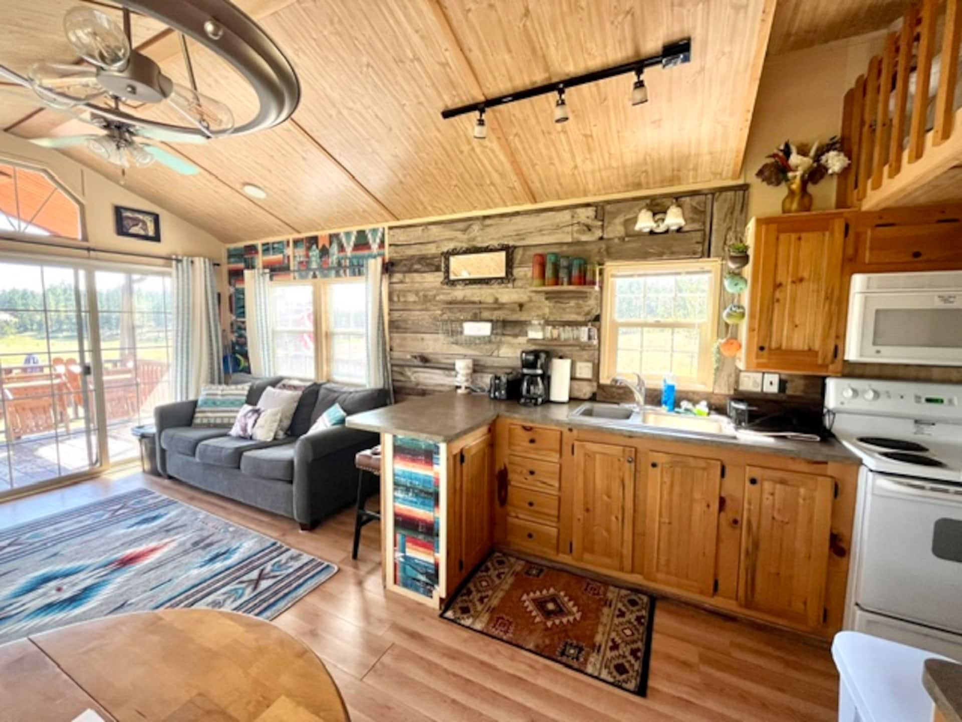 Wild Horse living and kitchen