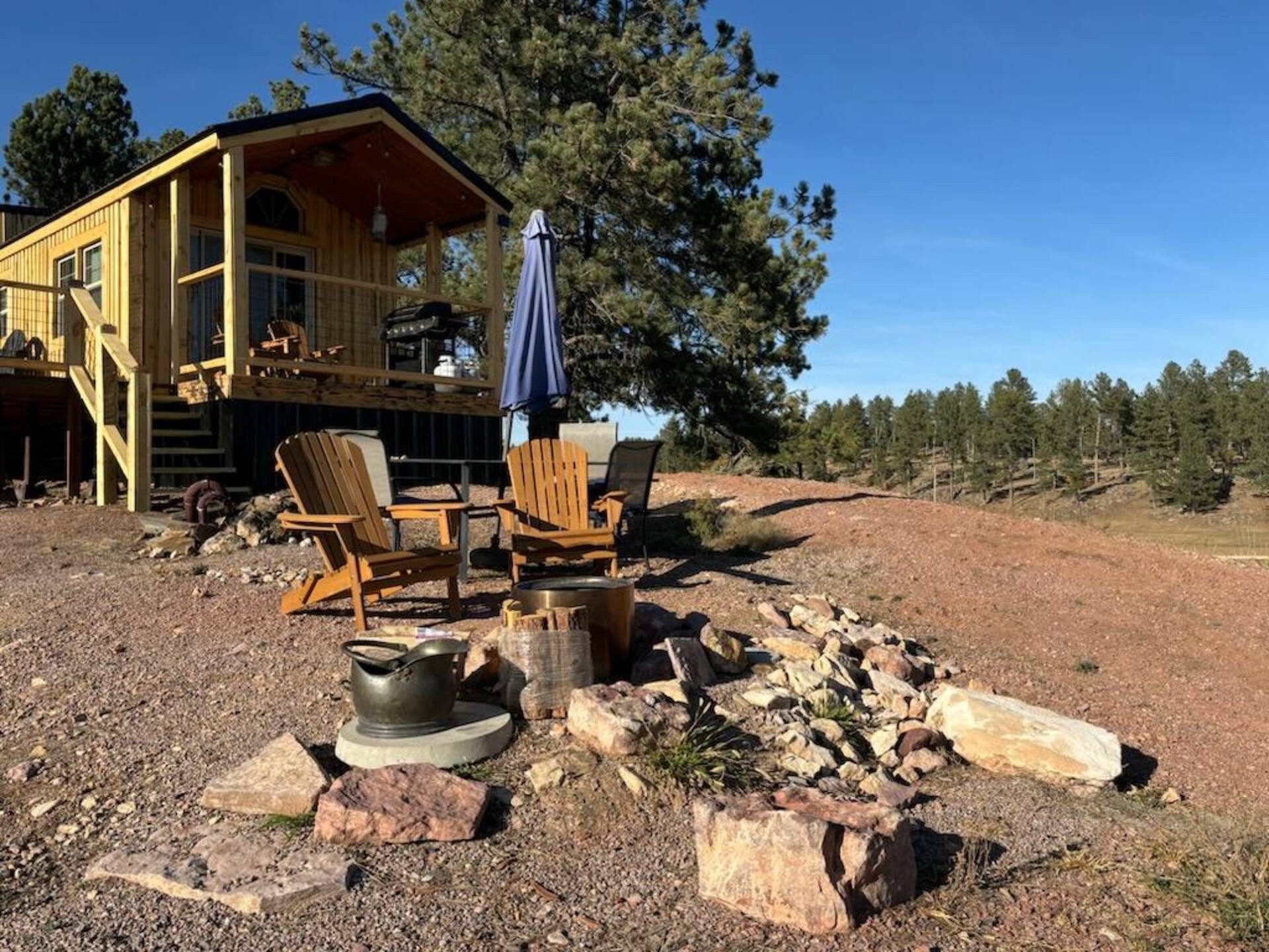 Wild Horse deck and fire pit